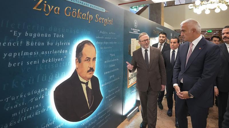 Ziya Gökalp’in fikri mirası, doğumunun 150’nci yıl dönümünde Milli Kütüphane’de