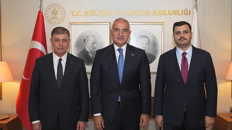 Bakan Ersoy, AK Parti’li İnan ve İzmir Büyükşehir Belediye Başkanı Tugay’ı kabul etti